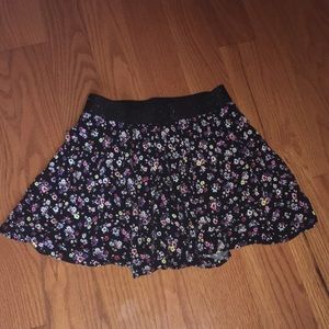 Floral justice skirt size 12